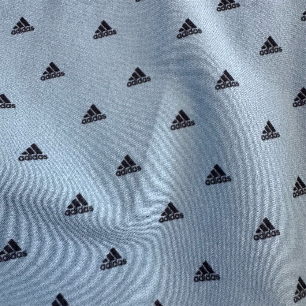Adidas Ultimate 365 Golf Shorts Mens Size 40 Blue Geometric Logo Print - Picture 2 of 7